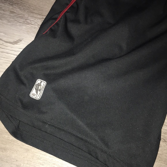 NBA black and red shorts size large - Picture 4 of 11